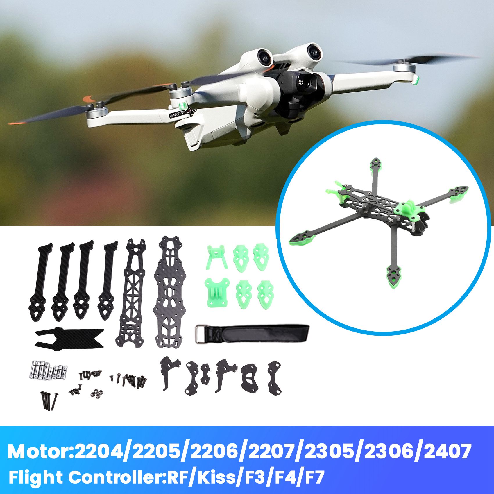 YSUN-MARK4-HD Mark 4 HD 5Inch  - Drone Racing Frame recensie en prijs