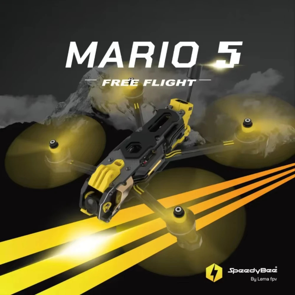 Speedybee Mario 5 O4 Frame Kit - Drone Racing Frame recensie en prijs